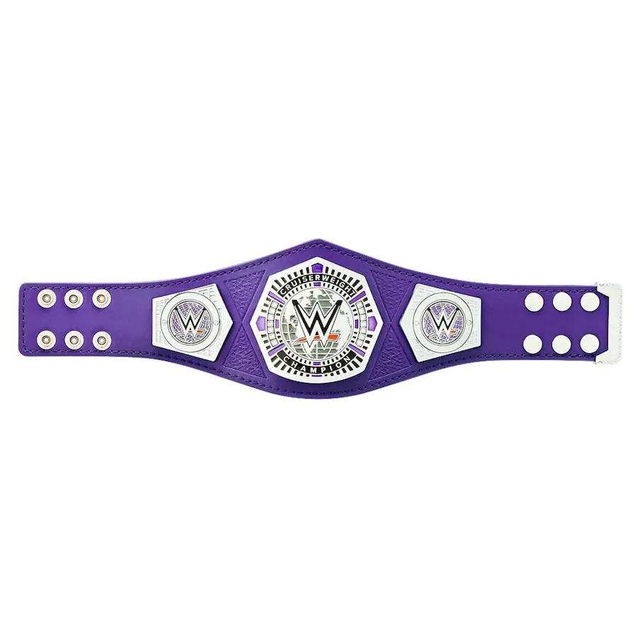 WWE Cruiserweight Championship Kids Replica Title Belt. One of the WWE Championship belts in US