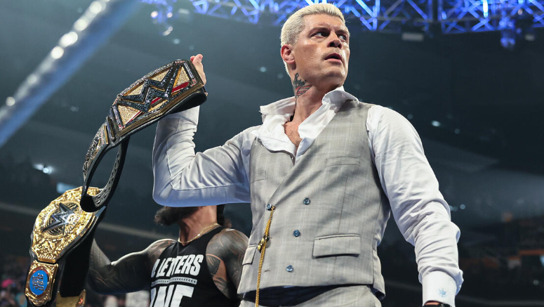 Cody Rhodes holds WWE Championship on SmackDown May 30, 2025, after confronting John Cena in heated promo segment of john cena vs cody rhodes smackdown 2025