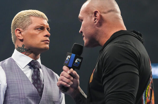 Randy Orton to Cody Rhodes Kick John Cena A** moment from WWE SmackDown July 4, 2025 in Riyadh, passing the torch to Cody for SummerSlam showdown.