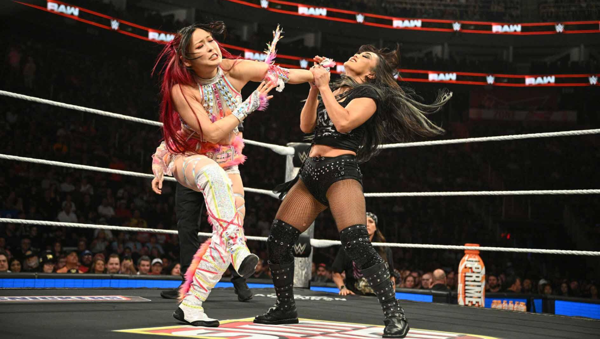 WWE Women Championship Belts held by top superstars like Becky Lynch, Sasha Banks, Charlotte Flair, and Bayley during historic matches